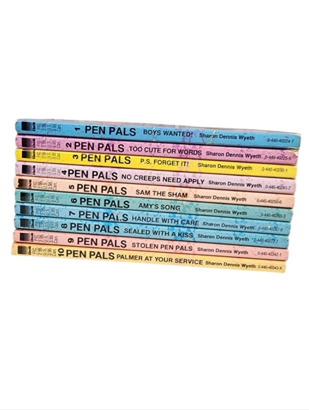 1990s Vintage Pen Pals Paperback Novels    Tweens Chapter Books Set of 10